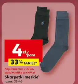 Auchan Skarpety męskie roz. 39-46 oferta