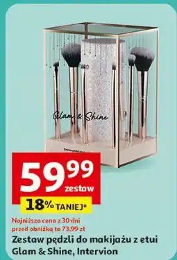 Auchan Zestaw pędzli glam&shine Inter-Vion oferta