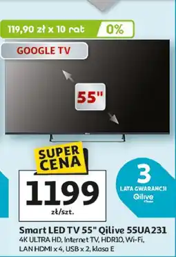 Auchan Telewizor 55 q55ua231 Qilive oferta