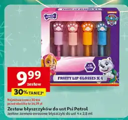 Auchan Zestaw błyszczyków psi patrol oferta