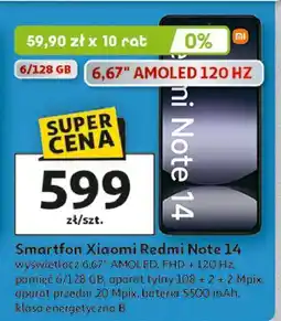 Auchan Smartfon redmi note 14 Xiaomi oferta