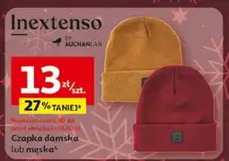 Auchan Czapka damska Inextenso By Auchan oferta