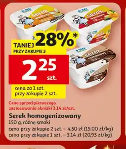 Auchan Serek homogenizowany oferta