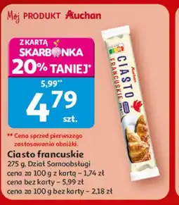 Auchan Ciasto francuskie oferta