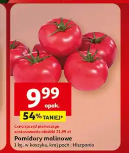 Auchan Pomidory malinowe oferta