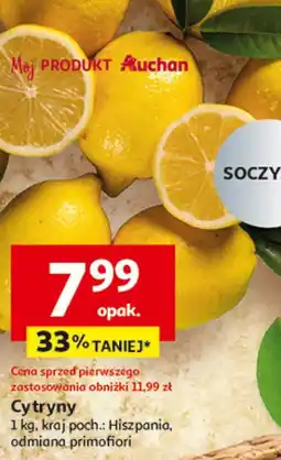 Auchan Cytryny oferta
