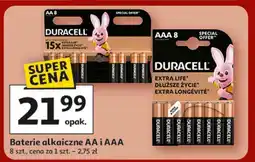Auchan baterie alkaiczne AA i AAA oferta