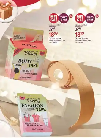 Taśma do biustu fashion For Your Beauty