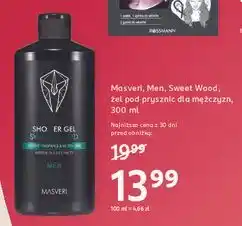 Rossmann Żel pod prysznic sweet wood Masveri Men oferta