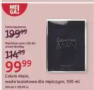 Rossmann Woda toaletowa Calvin Klein Man oferta