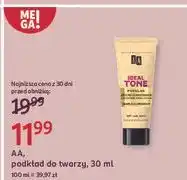 Rossmann Podkład perfekcyjne dopasowanie idealne krycie 16h multi-hydration 103 light beige Aa Ideal Tone oferta