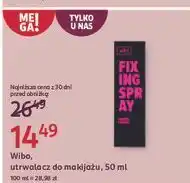 Rossmann Spray utrwalający makijaż Wibo Fixing oferta