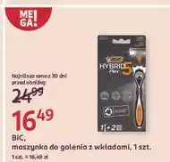 Rossmann Maszynka do golenia + 2 wkłady Bic Flex 5 Hybrid oferta
