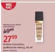 Rossmann Podkład do twarzy 05 Eveline Wonder Match oferta