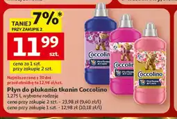 Auchan Płyn do płukania tkanin Coccolino oferta