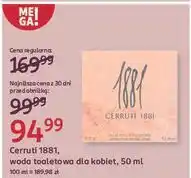 Rossmann Woda toaletowa Cerruti 1881 Pour Femme oferta