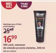 Rossmann Szampon do mycia włosów redukujący siwiznę Mr Look oferta
