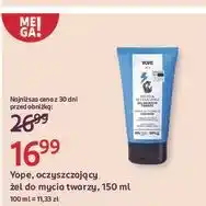 Rossmann Żel do mycia twarzy energia oczyszczenia Yope Men oferta