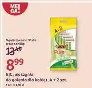 Rossmann Maszynka do golenia aloe vera Bic 3 Pure Lady oferta