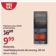 Rossmann Krem do twarzy nawilżajacy Bielenda Only For Men Extra Energy oferta