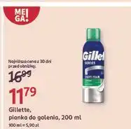Rossmann Pianka do golenia sensitive skin Gillette Series oferta