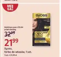 Rossmann Farba do włosów czekoladowy brąz 4-86 Syoss Oleo Intense oferta