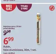 Rossmann Folia aluminiowa 30 m Rubin Licht oferta