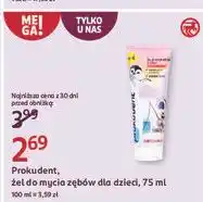 Rossmann Żel do mycia zębów truskawka Prokudent oferta