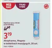 Rossmann Tabletki musujące magnez Altapharma oferta