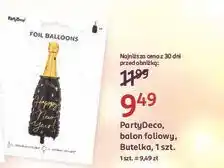 Rossmann Balon foliowy butelka Partydeco oferta