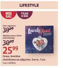 Rossmann Bombka choinkowa ze zdjęciem serce Cewe oferta