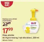 Rossmann Pianka do mycia twarzy i rąk kaczuszka Hipp Babysanft oferta