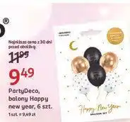 Rossmann Balony happy new year Partydeco oferta