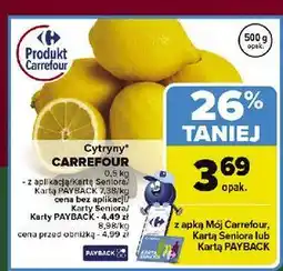 Carrefour Cytryny oferta