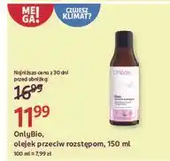 Rossmann Olejek przeciw rozstępom Only Bio oferta