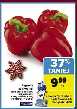 Carrefour Papryka czerwona oferta