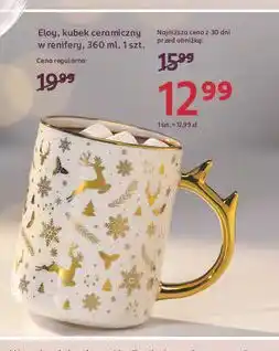 Rossmann Kubek renifery 360 ml Eloy oferta