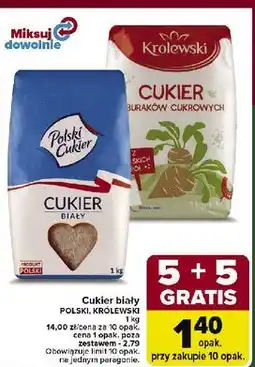 Carrefour Cukier z buraków cukrowych Królewski oferta
