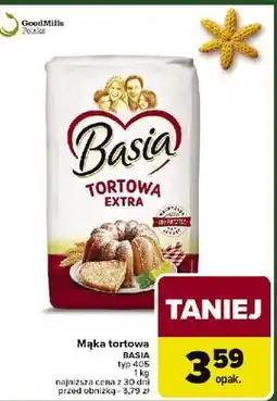 Carrefour Mąka tortowa extra Basia oferta
