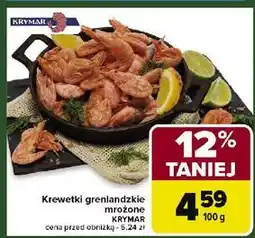 Carrefour Krewetki grenlandzkie Krymar oferta