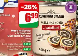 Dino Masa makowa z bakaliami Cukiernia Smaku oferta