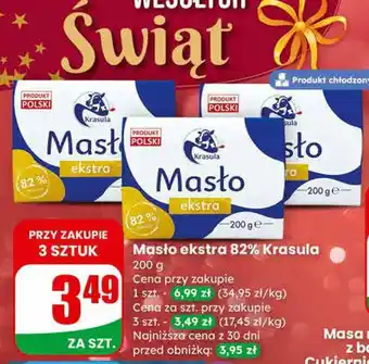 Masło ekstra 82% Krasula