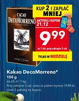 Lewiatan Kakao DecoMorreno, 150 g oferta