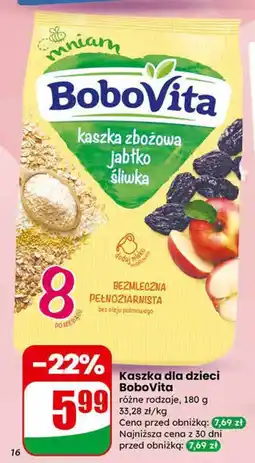 Dino Kaszka dla dzieci BoboVita różne rodzaje oferta