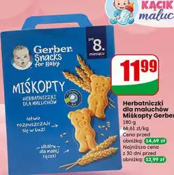 Dino Herbatniczki dla maluchów Miśkopty Gerber oferta