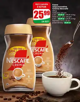 Dino Kawa rozpuszczalna Crema Nescafé oferta