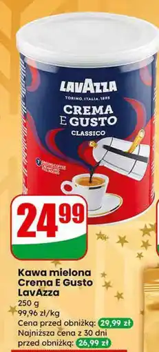 Dino Kawa mielona Crema E Gusto LavAzza oferta