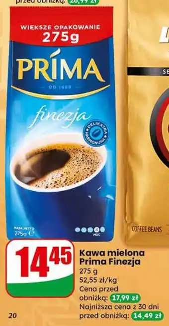 Kawa mielona Prima Finezja