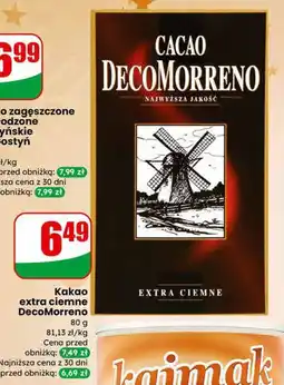 Dino Kakao extra ciemne DecoMorreno 80 g oferta