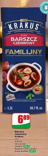 Dino Zupa barszcz czerwony Krakus familijny oferta